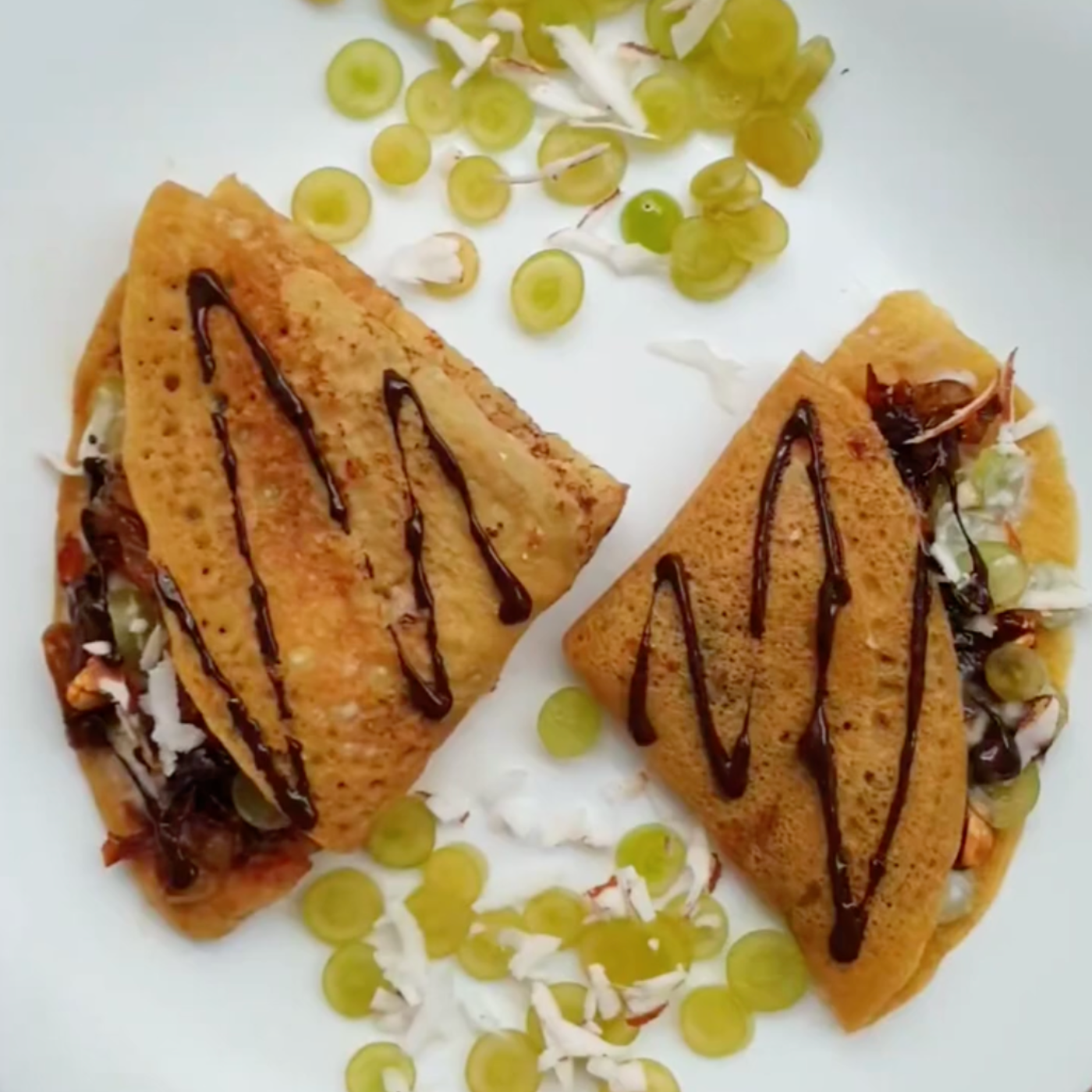 Baking Flour Healthy Crepes