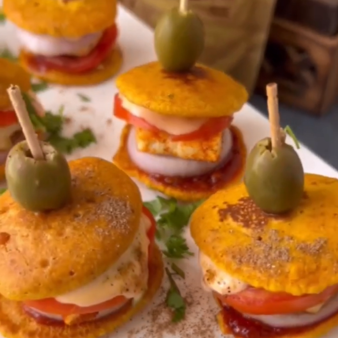 Besan-Paneer-Sliders