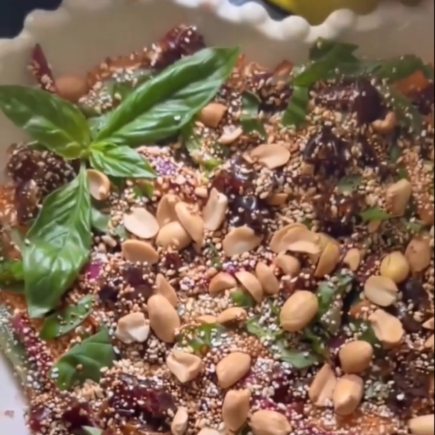 Amaranth seed Salad
