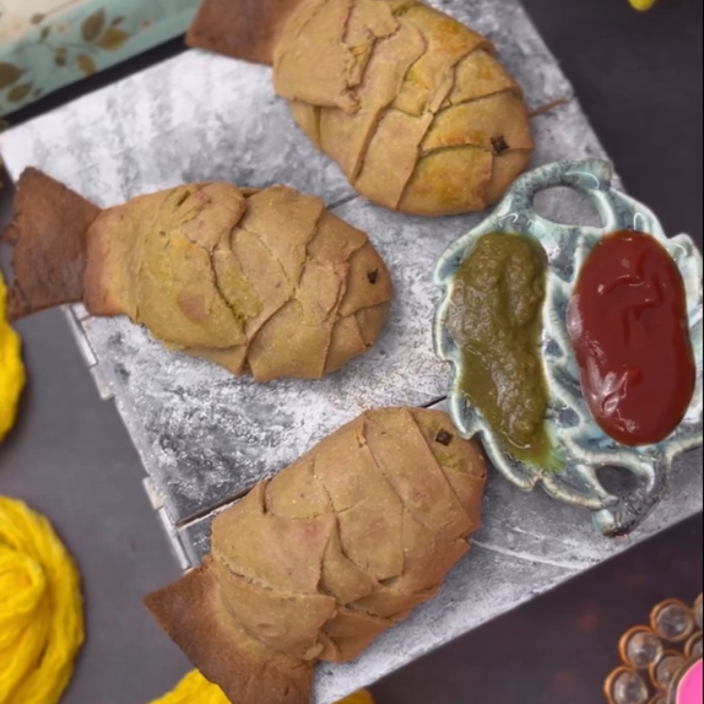 Baked Veg Fish