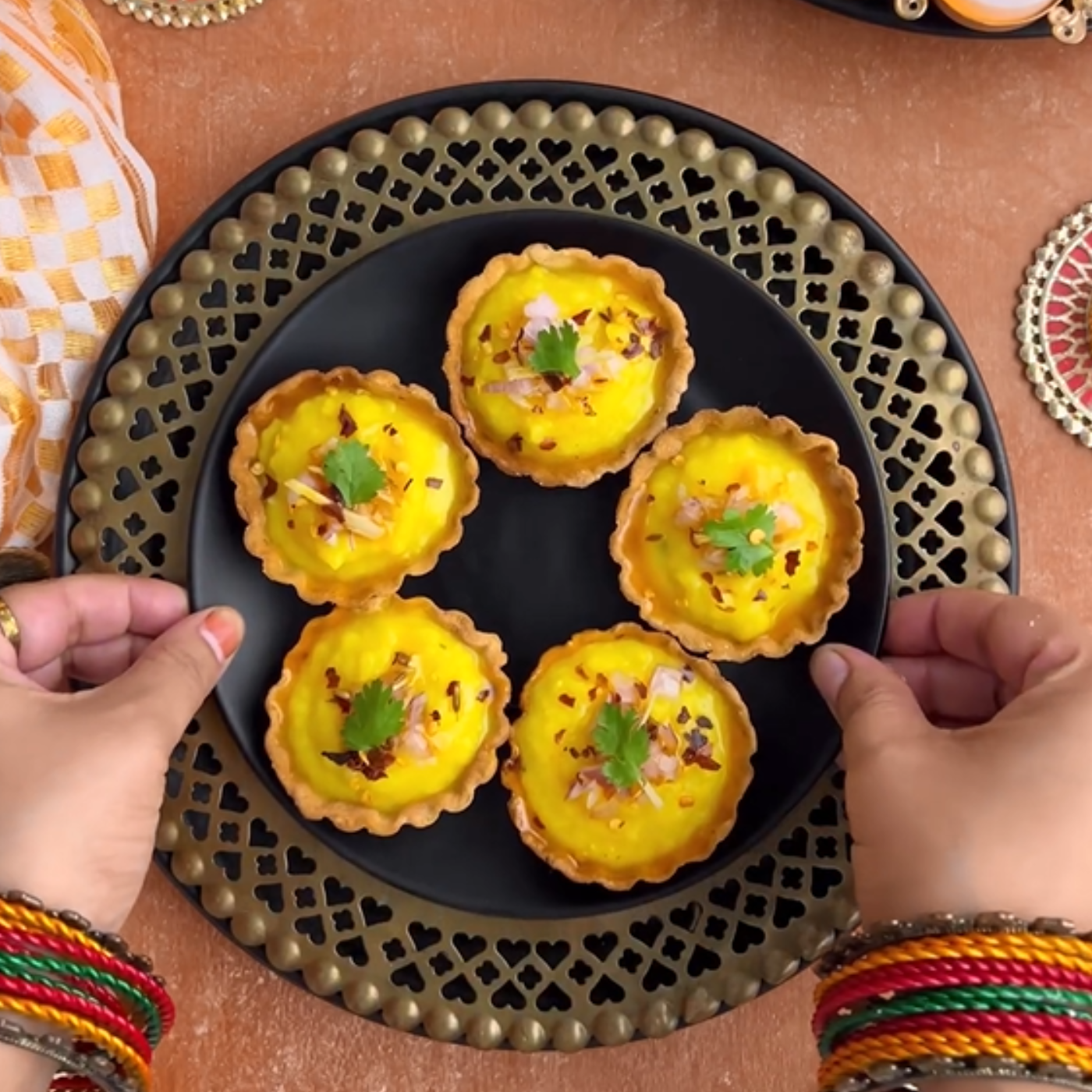 Moradabadi daal katori chaat