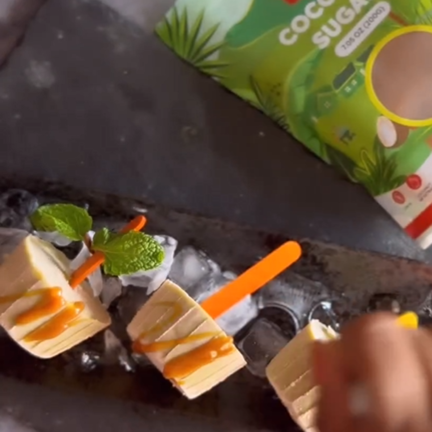 COCONUT AVOCADO POPSICLES