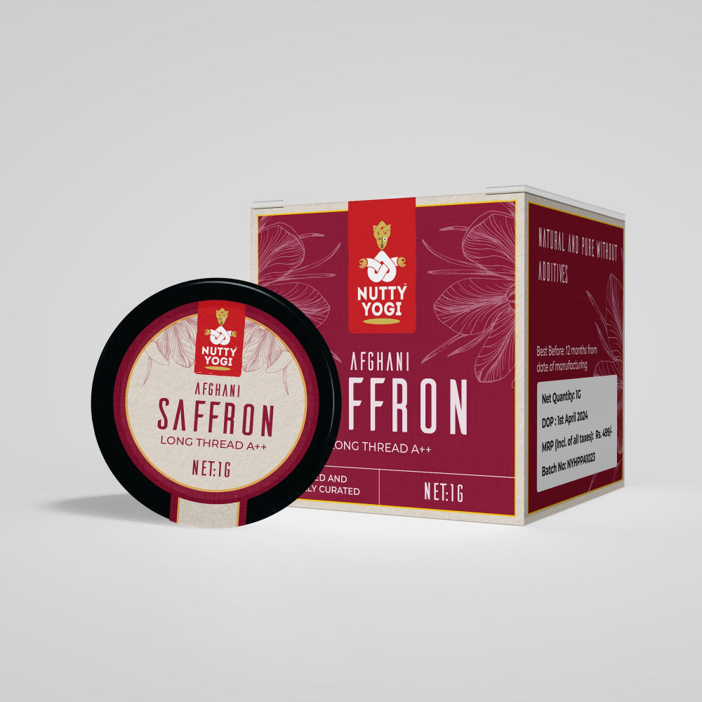 Nutty Yogi Saffron (Kesar)  1g