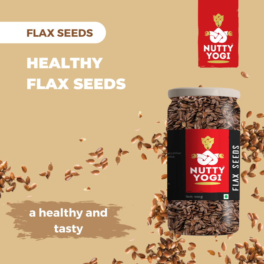 Nutty Yogi Roasted Flax Seeds