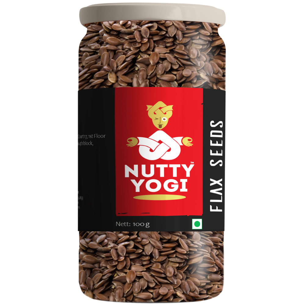 Nutty Yogi Roasted Flax Seeds