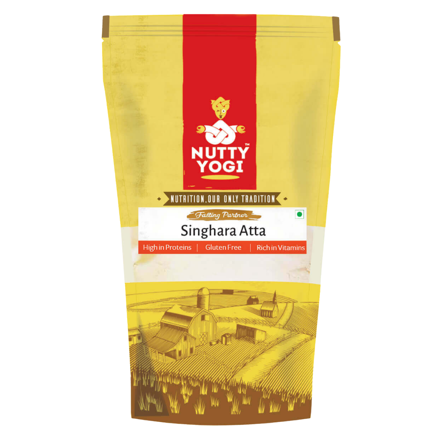 Nutty Yogi Singhara Atta