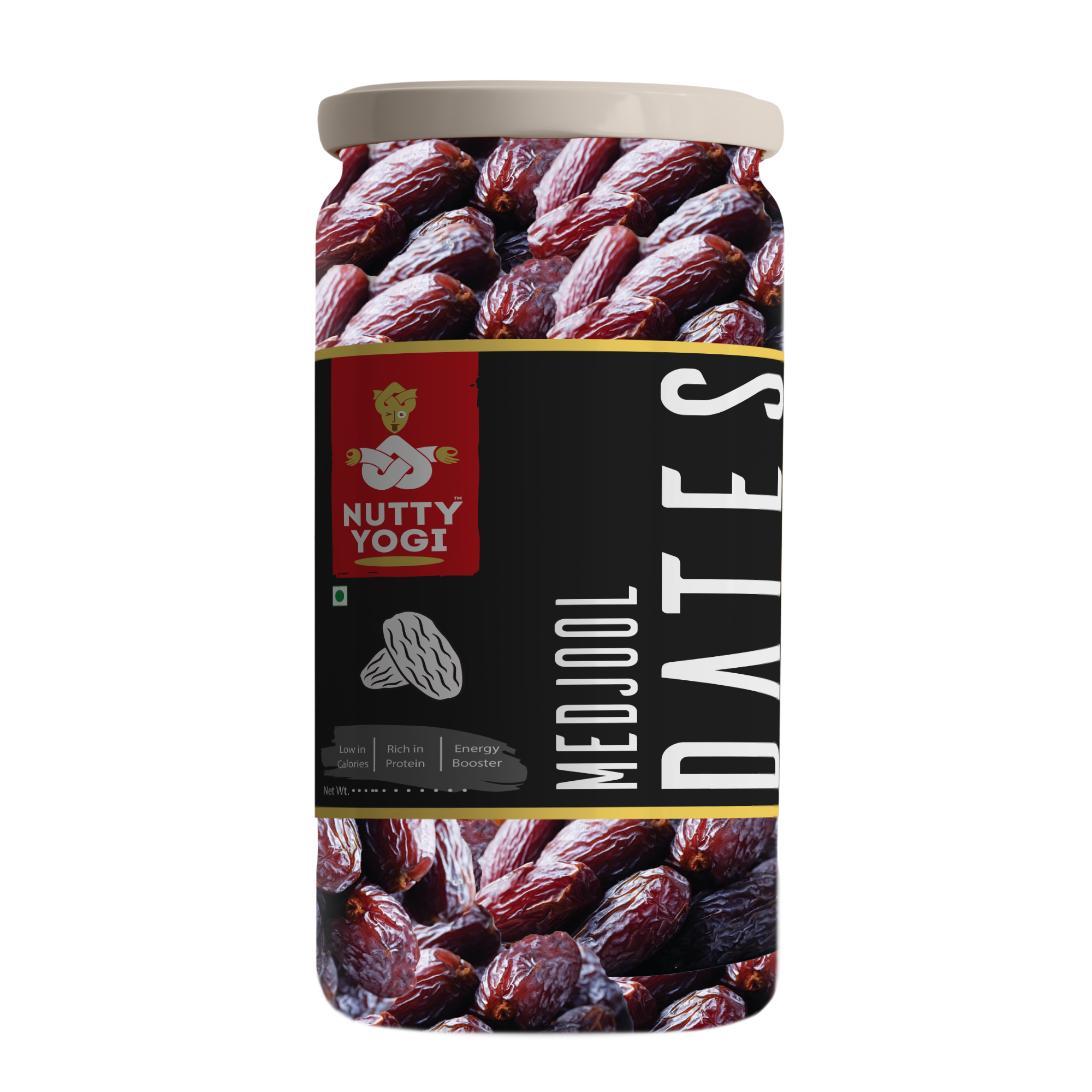 Nutty Yogi Medjool Dates 100GM Jar