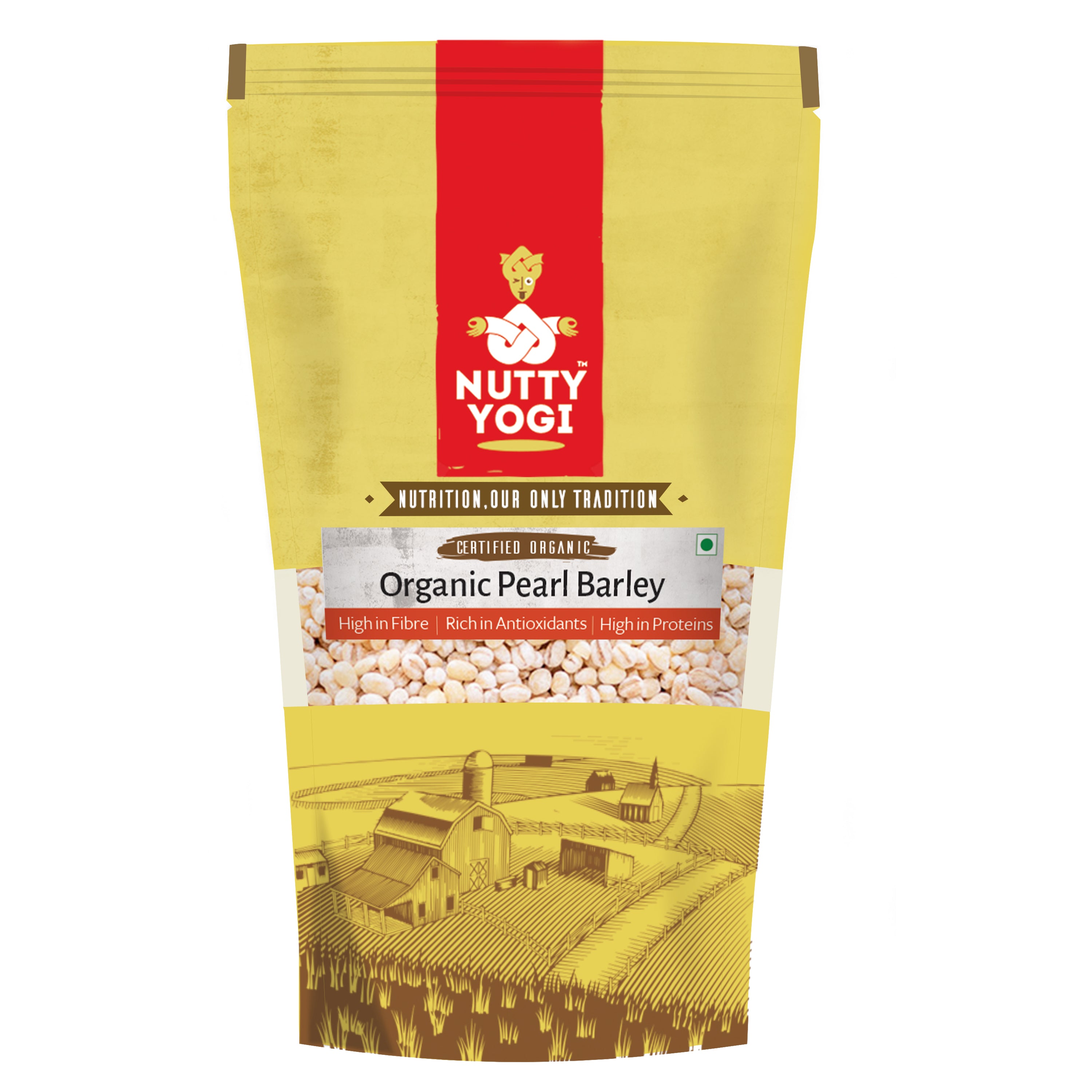 Nutty Yogi Organic Pearl Barley
