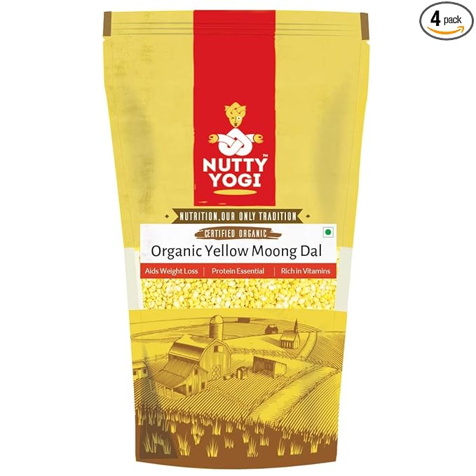 Nutty Yogi Organic Yellow Moong Dal