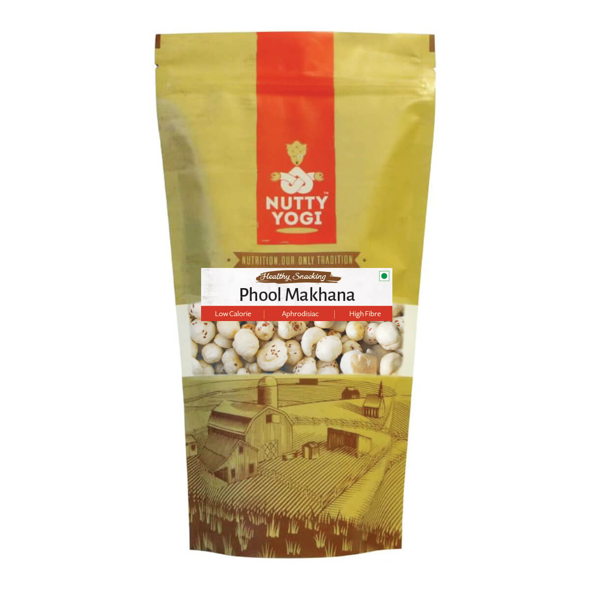 Raw Phool Makhana / Fox Nuts.