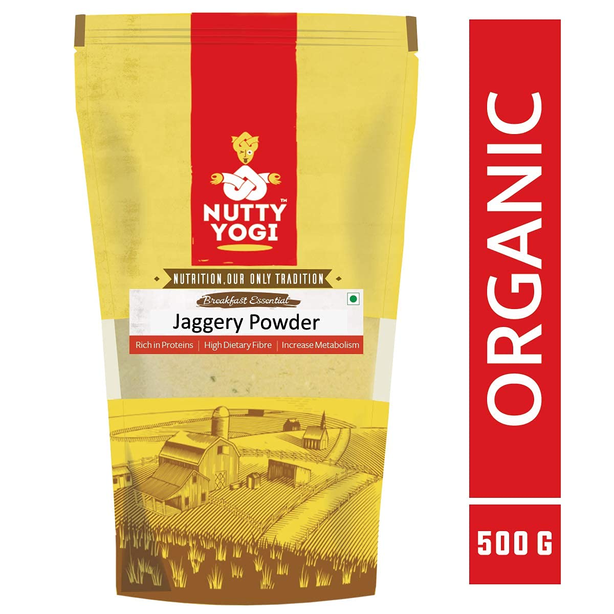 Nutty Yogi Jaggery Powder / Gud