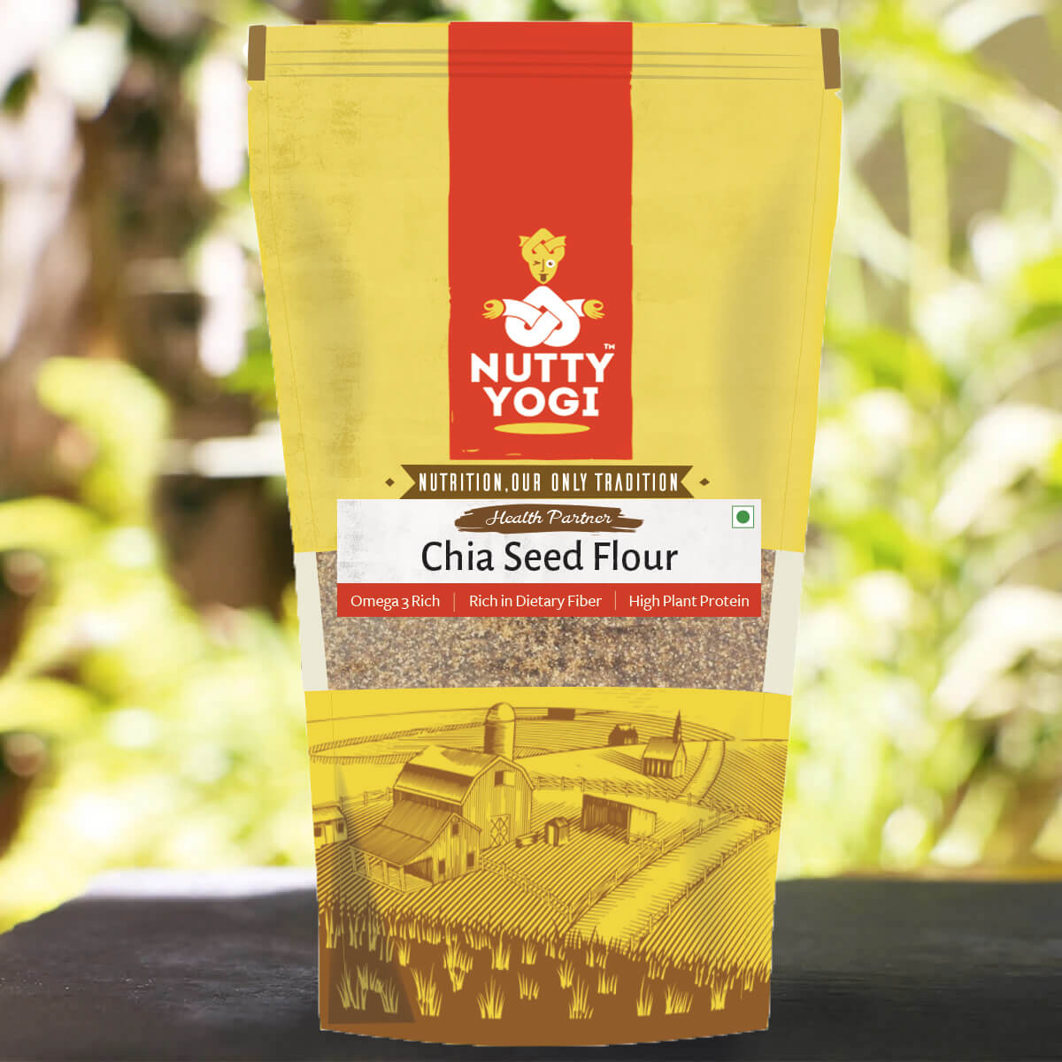Nutty Yogi Chia Seeds Flour 250g
