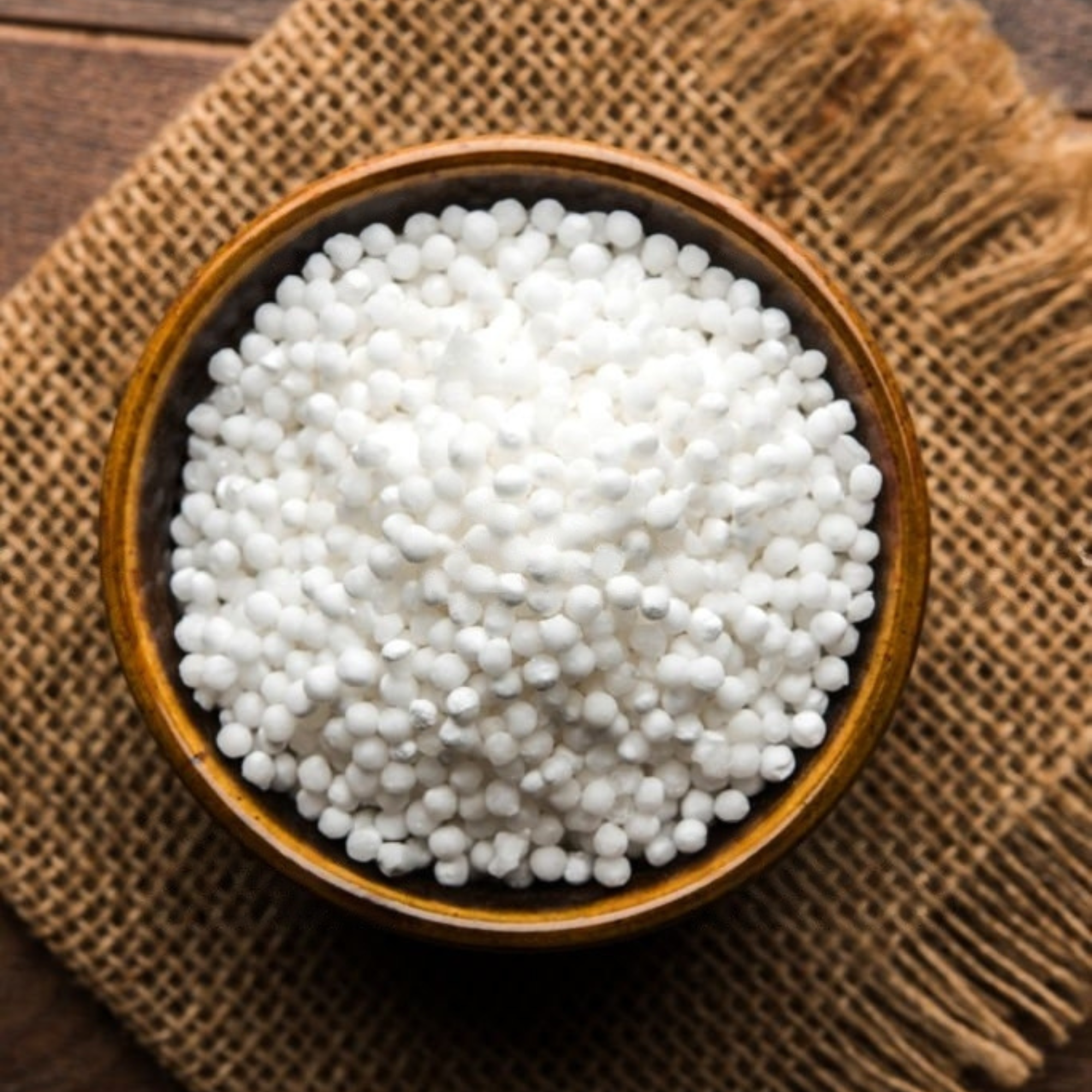 Nutty Yogi Organic White Sabudana 400g