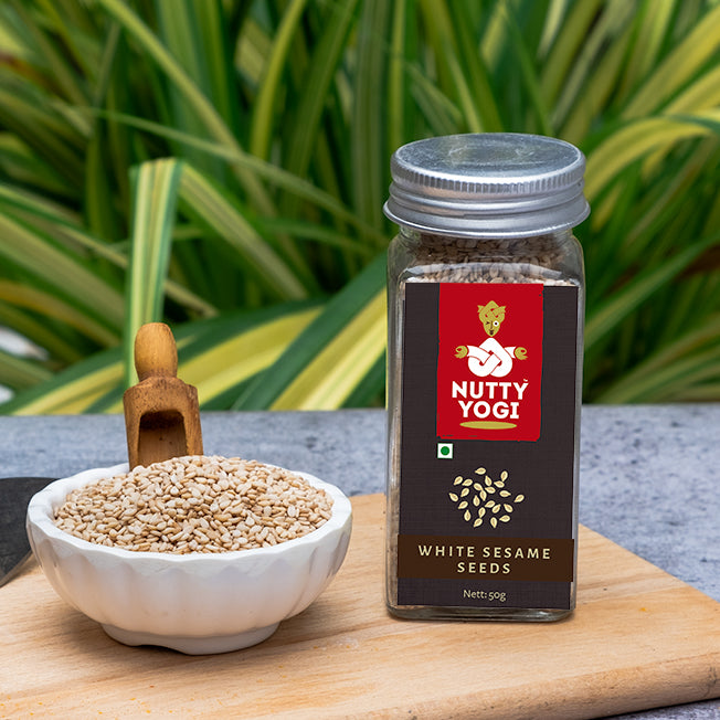 Nutty Yogi Organic White Sesame Seeds
