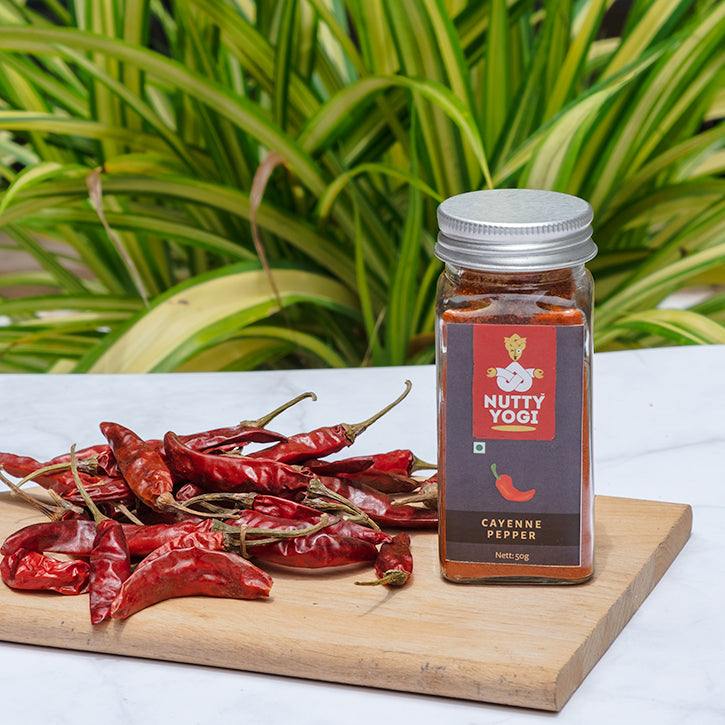Nutty Yogi Cayenne Pepper 50 gm