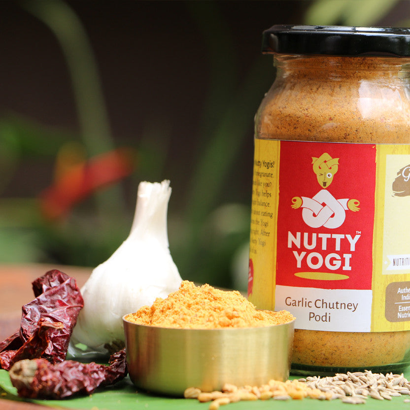 Garlic Chutney Podi.