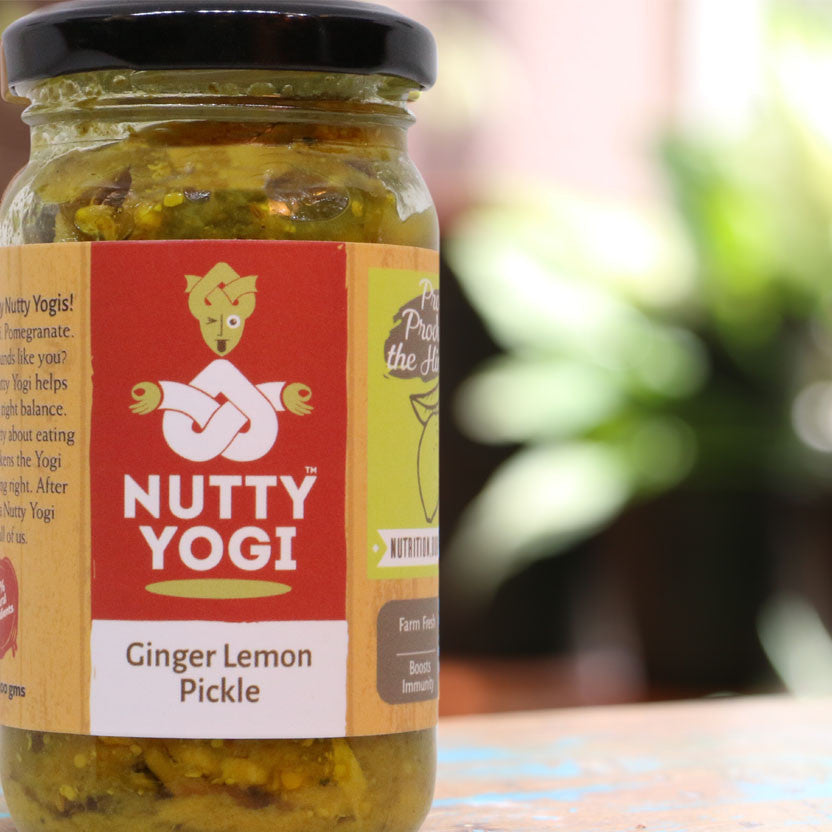 Ginger Lemon Pickle.