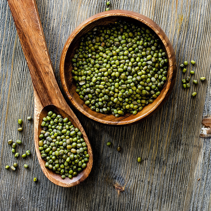 Organic Green Moong Dal.