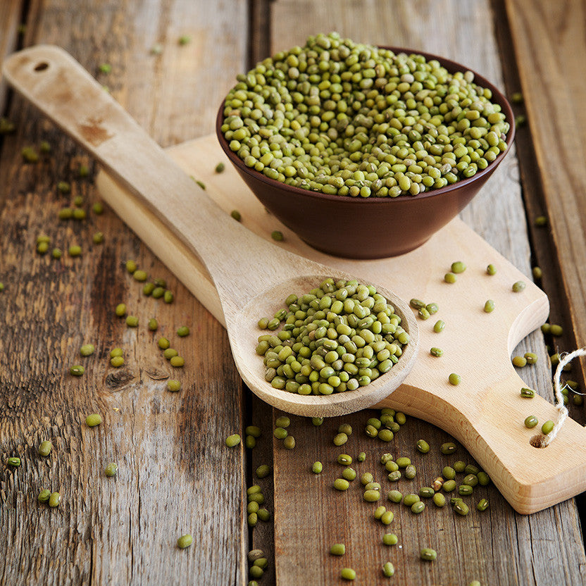 Organic Green Moong Dal.
