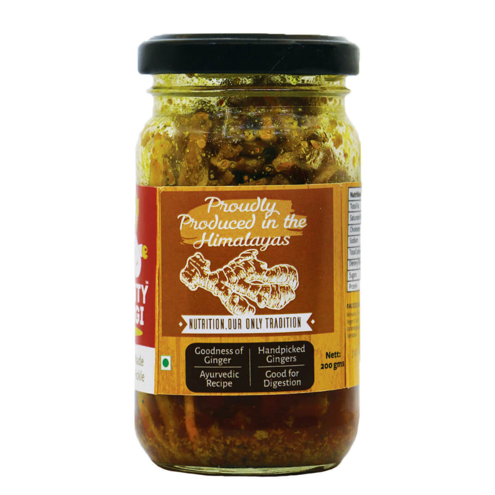 Home-made Ginger Pickle.