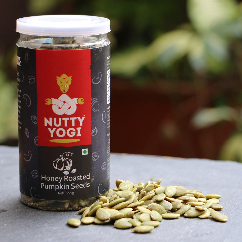 Honey Roasted Pumpkin Seeds.