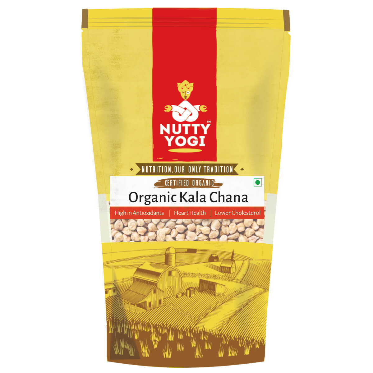 Organic Kala Chana 500 gm.