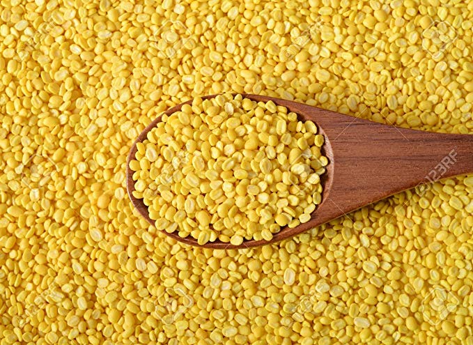 Organic Yellow Moong Dal.