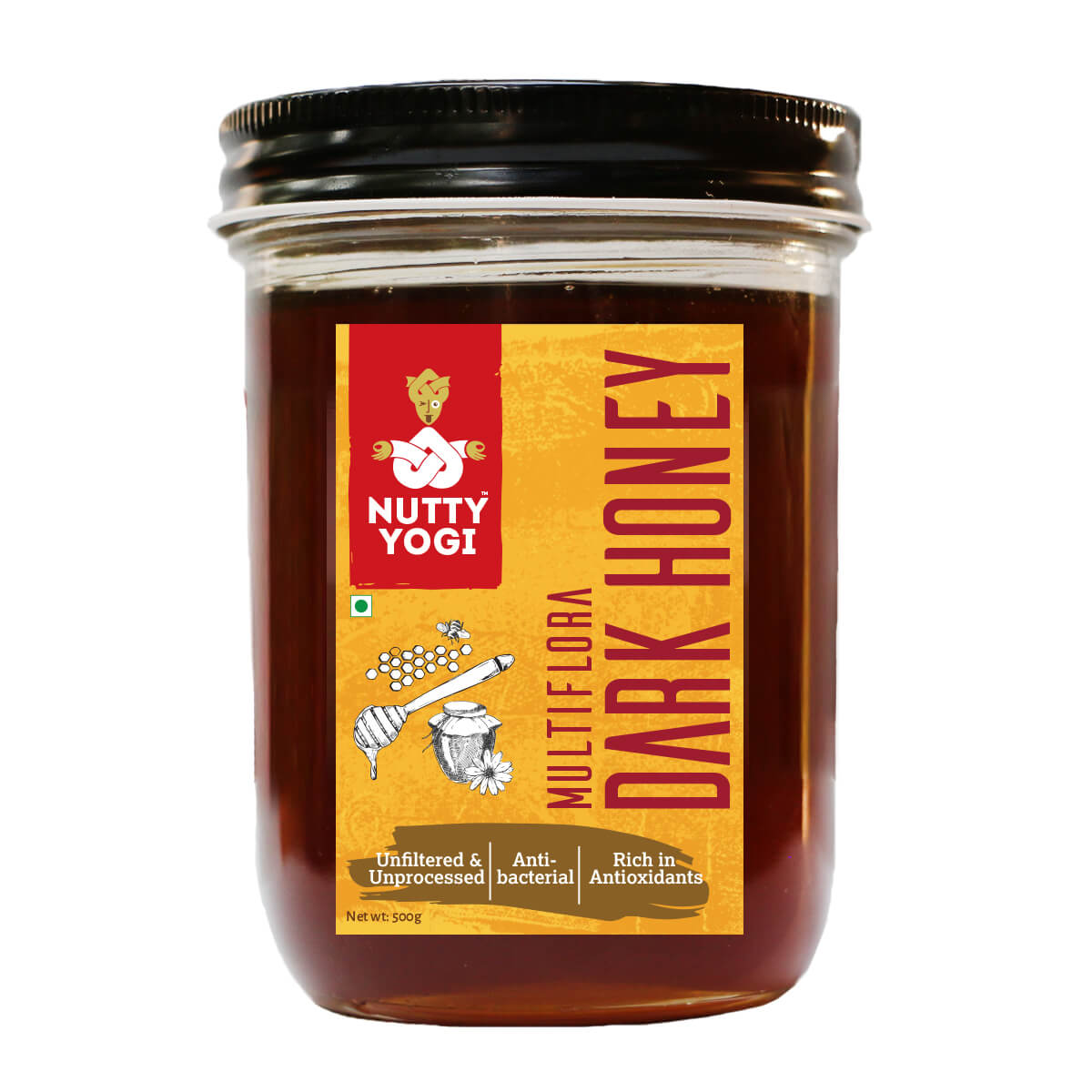 Multiflora Dark Honey.