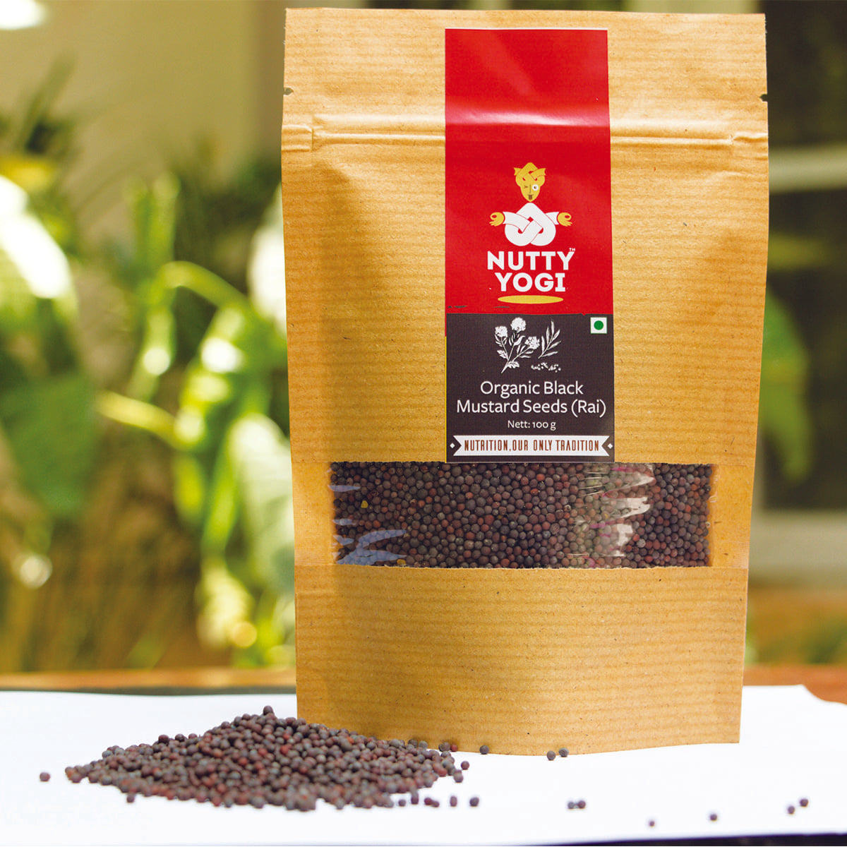 Organic Mustard Seeds 100gm.