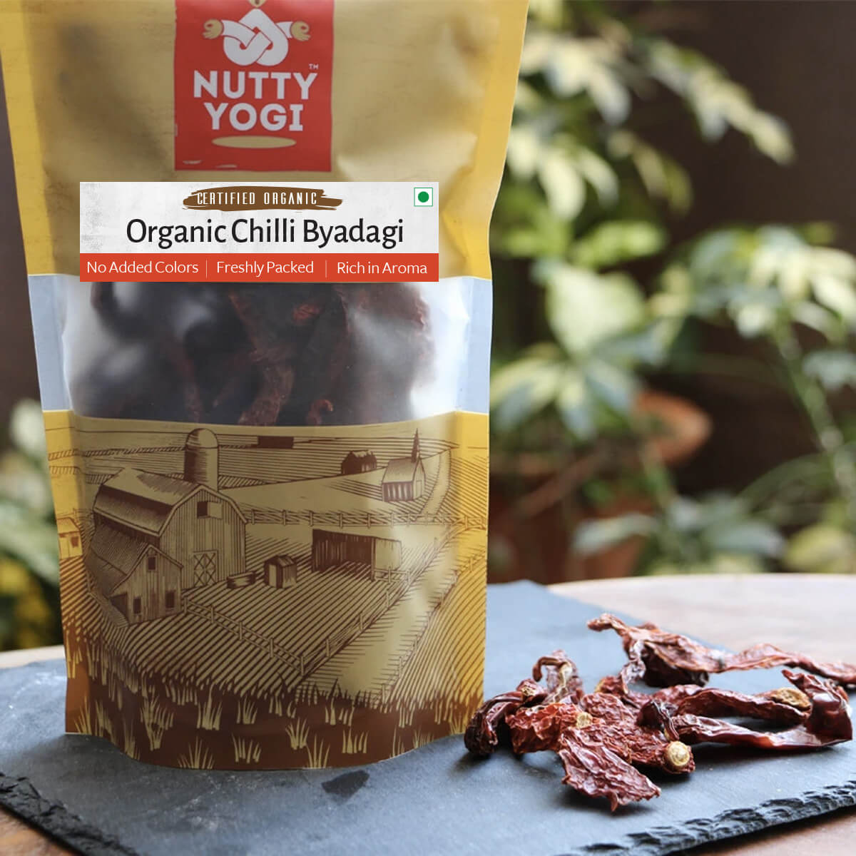 Organic Chilli Byadagi.