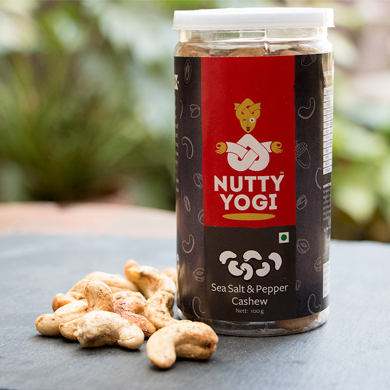 Sea Salt & Pepper Cashew.