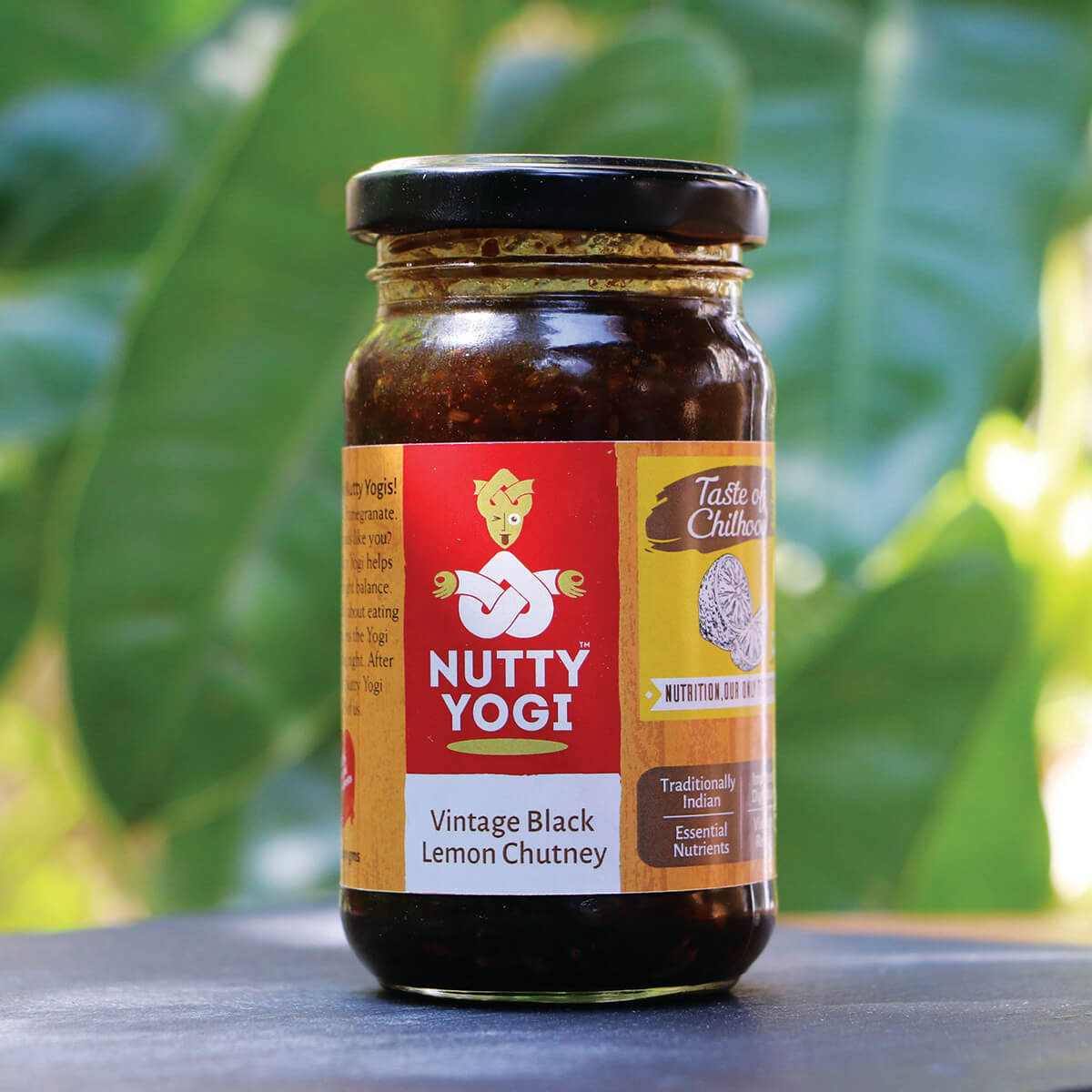 Vintage Black Lemon Chutney.