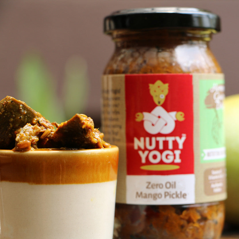 Zero Oil Mango Pickle.