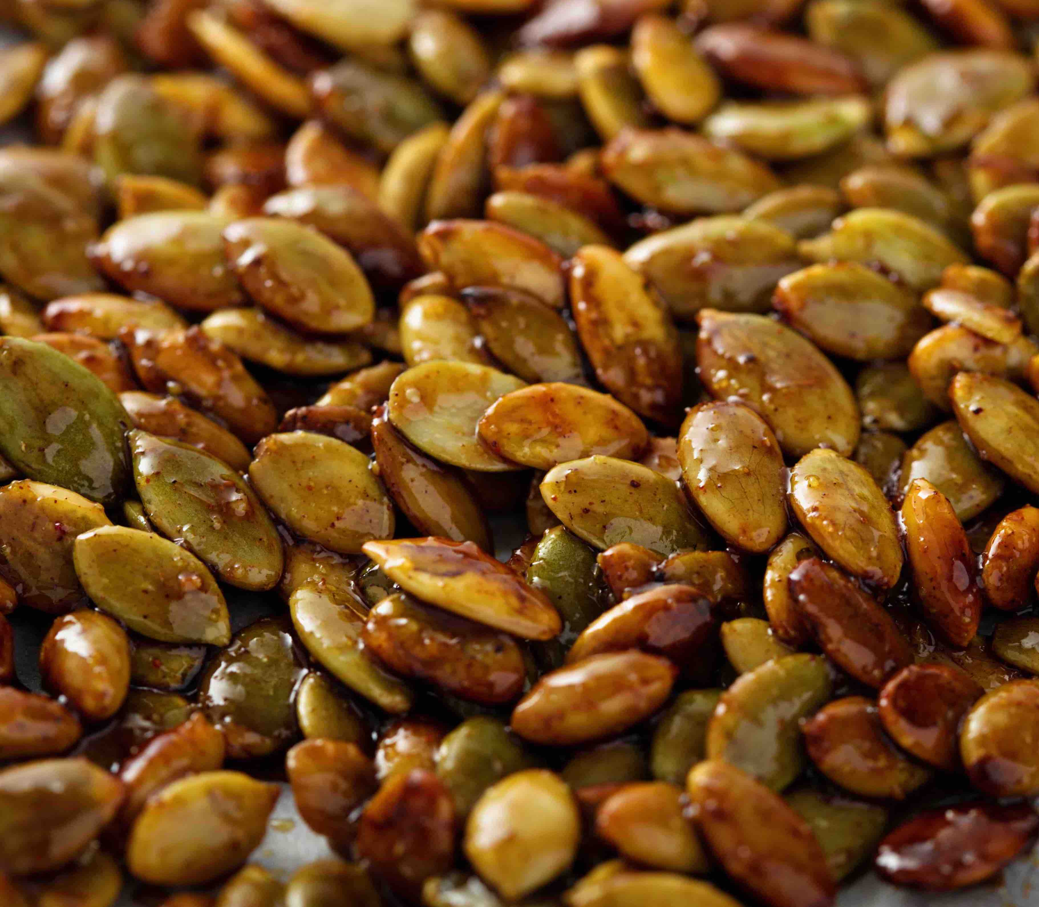 Peri Peri Roasted Pumpkin Seeds.