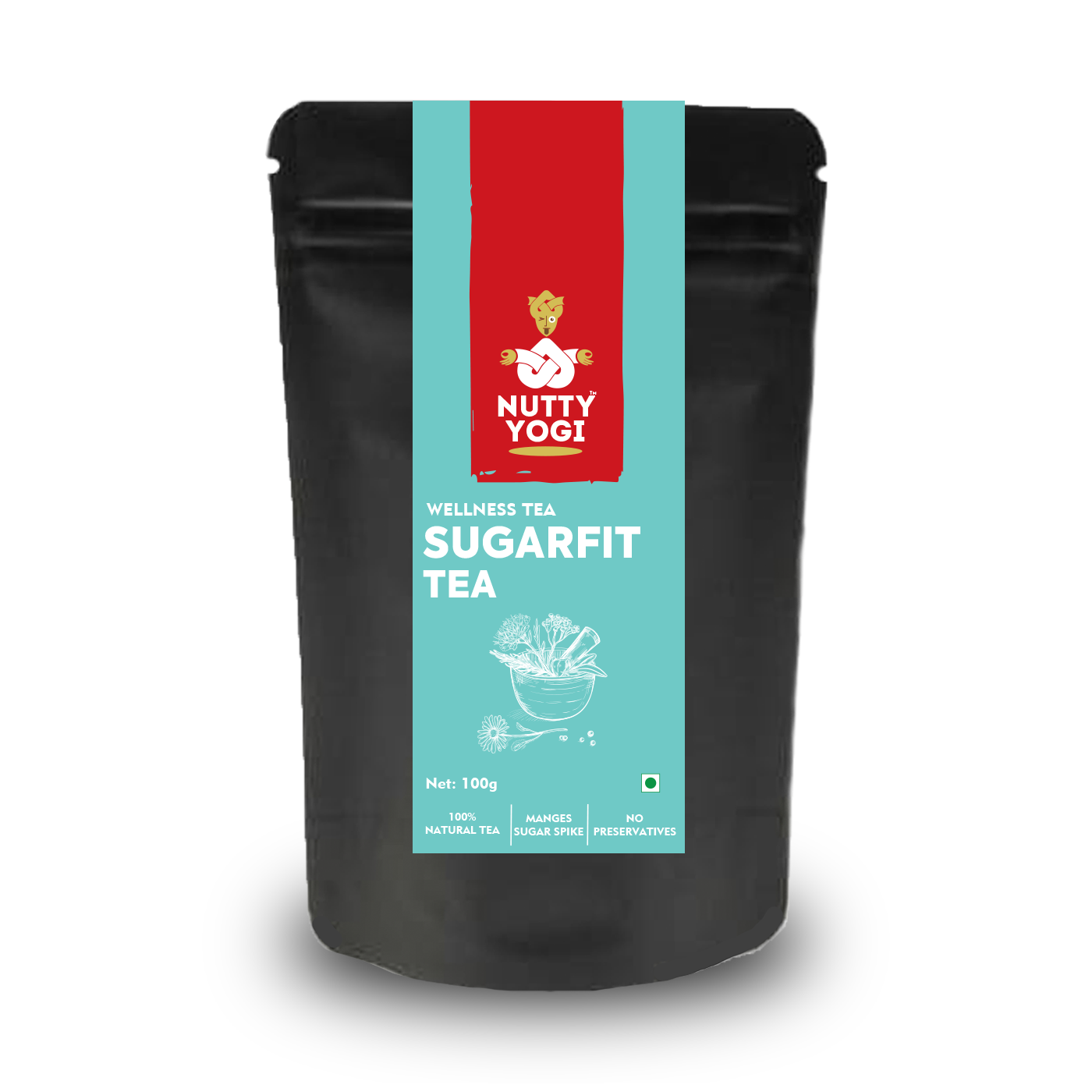 Nutty Yogi Sugarfit Tea - 50g