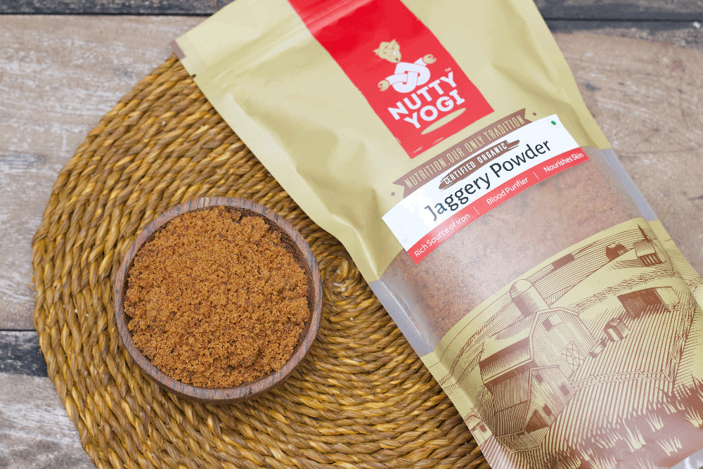 Nutty Yogi Jaggery Powder / Gud