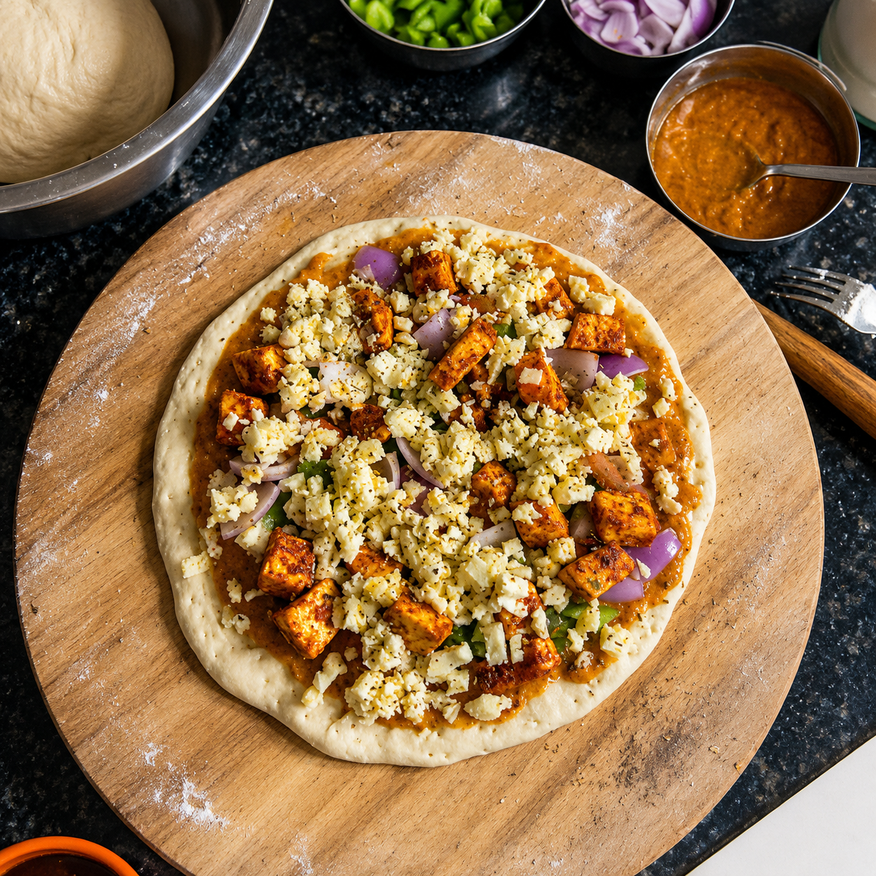 High-Protein Pizza with a Healthy Twist 🍕