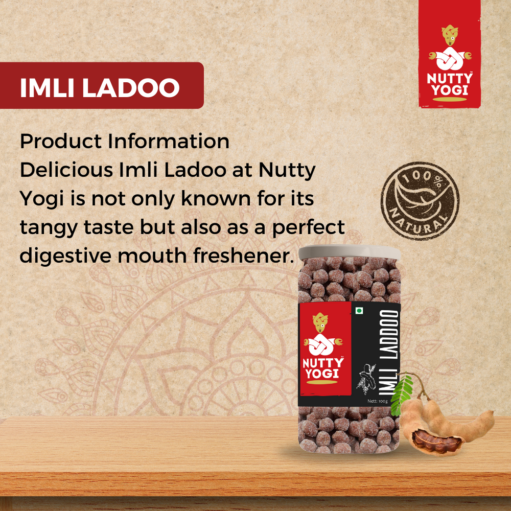 Nutty Yogi Imli Ladoo 100g