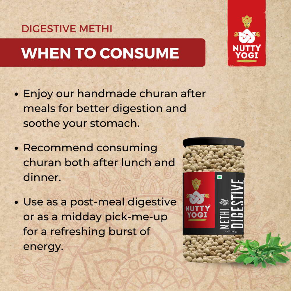 Nutty Yogi Digestive Methi 100g