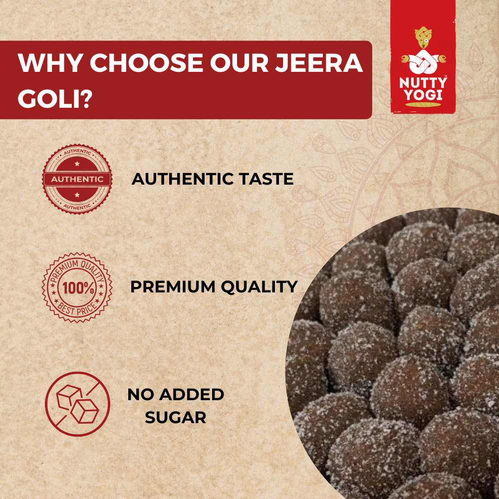 Nutty Yogi Jeera Goli 100g