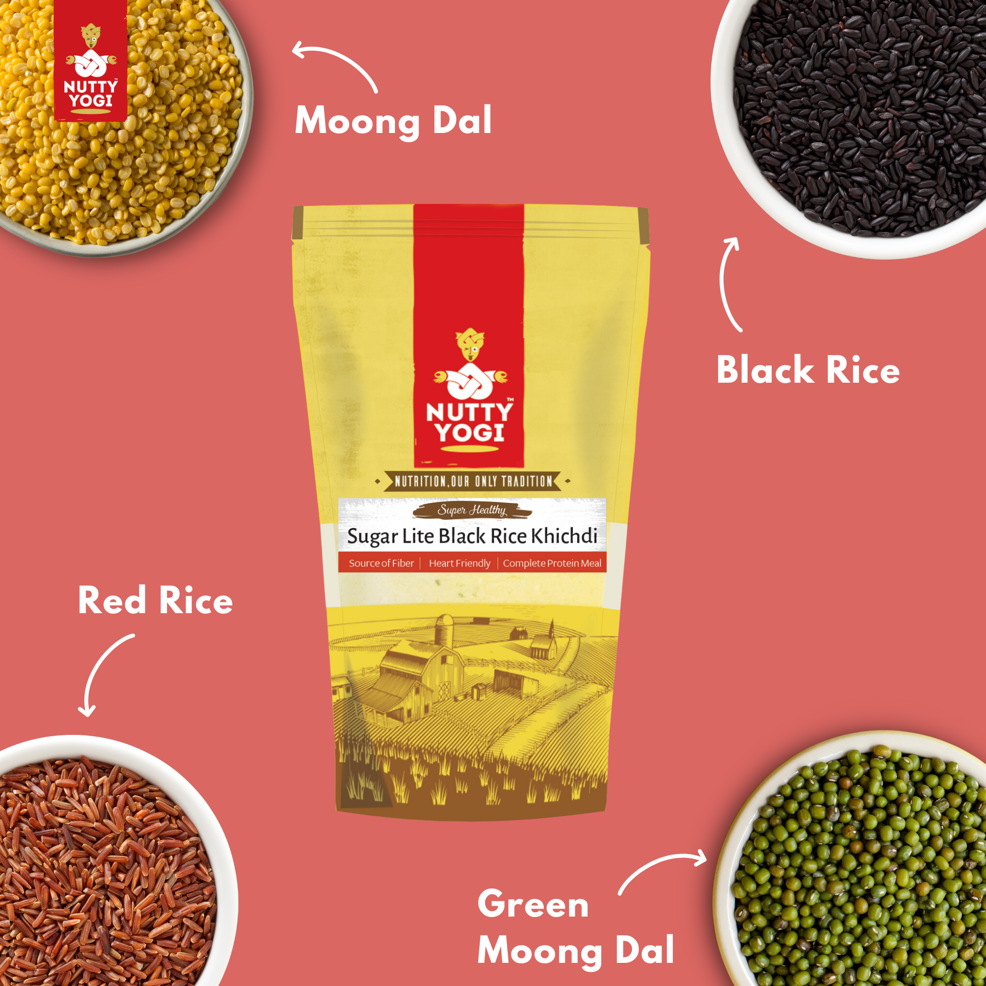 Sugar Lite Black Rice Khichdi 400g