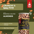 Nutty Yogi Healthy Treat Roasted Salted Almonds, Whole, Food For The Brain; 500 Gm
