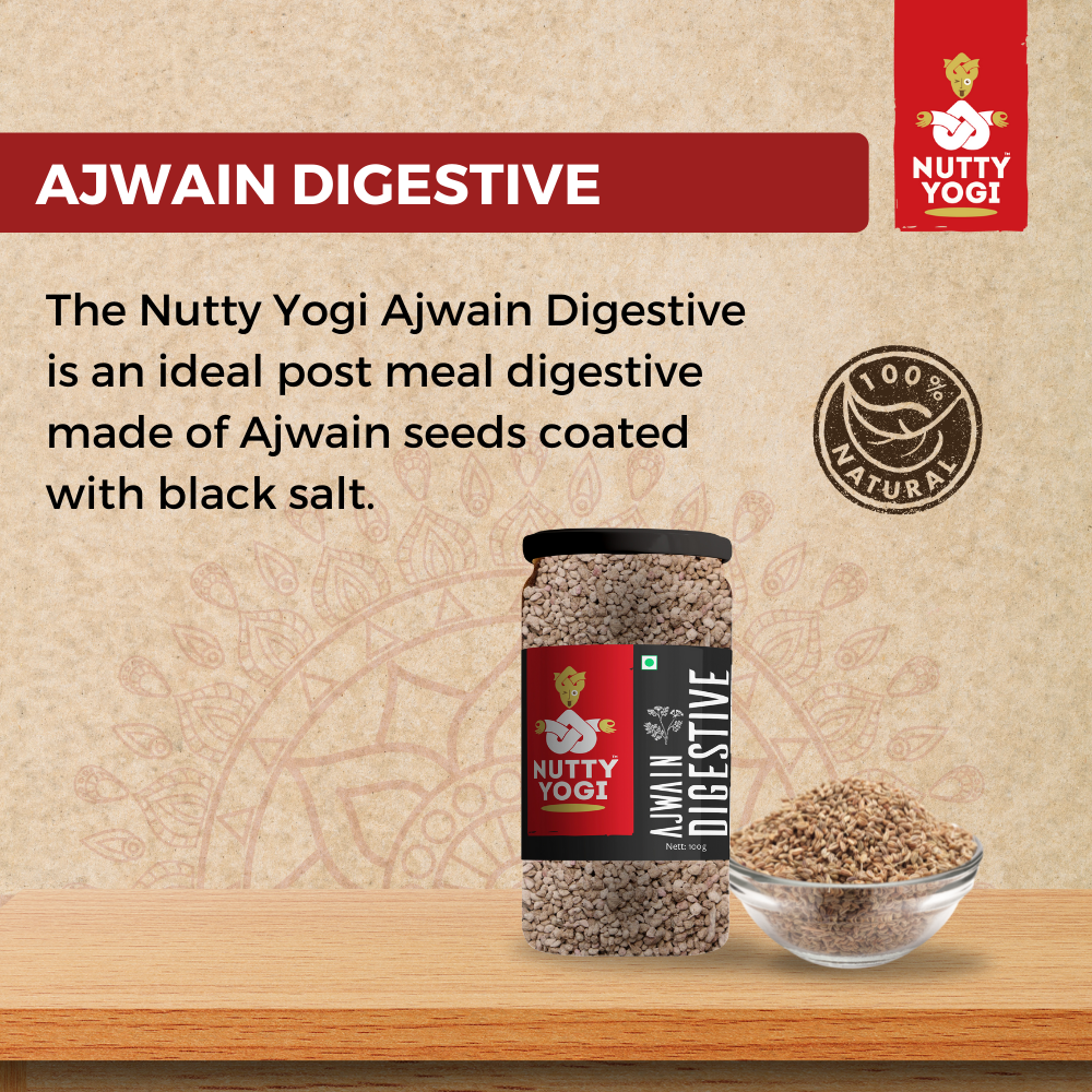 Nutty Yogi Ajwain Digestive 50g