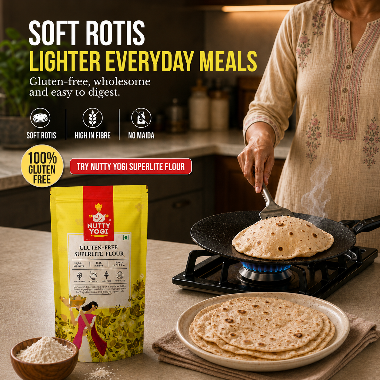 Nutty Yogi Gluten Free Superlite Flour