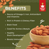 Nutty Yogi Mamra Almonds 100GM jar | No Additives | Gluten Free | Vegan | Non GMO | Nuts | Dry Fruits