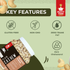 Nutty Yogi Cashew 1kg Jar| Whole Crunchy Cashew | Premium Kaju nuts Dry Fruit | Nutritious & Delicious | Gluten Free & Plant based Protein