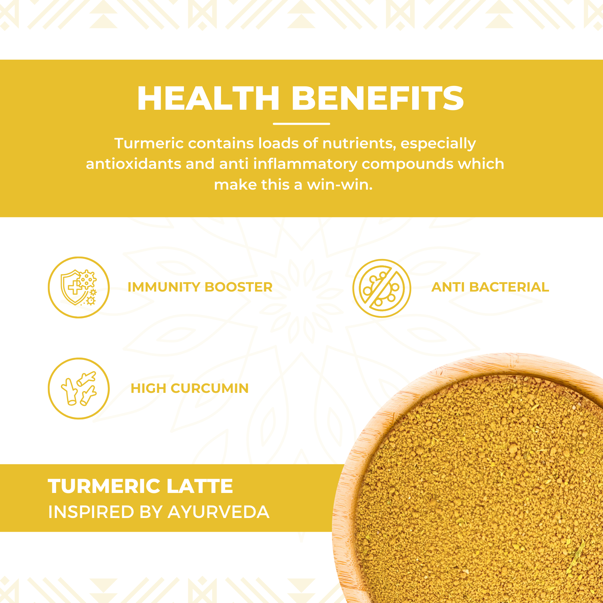 Nutty Yogi Turmeric Latte 200g - pouch