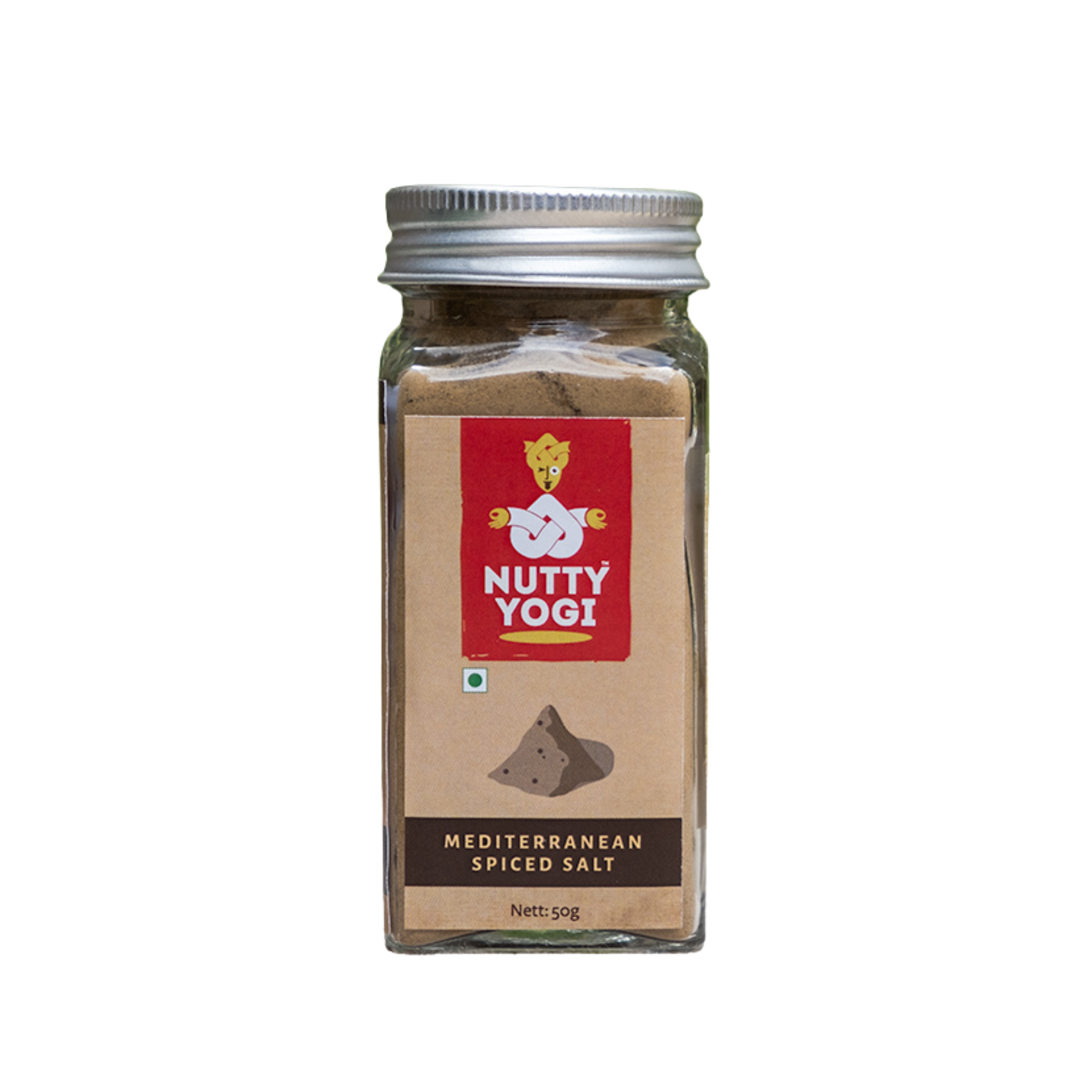 Nutty Yogi Mediterranean Spiced Salt Powder 115gm