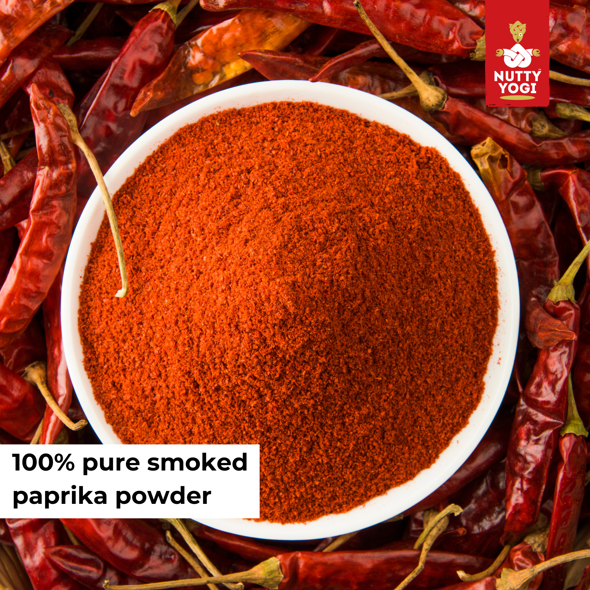 Nutty Yogi Smoked Paprika Powder 50 gm