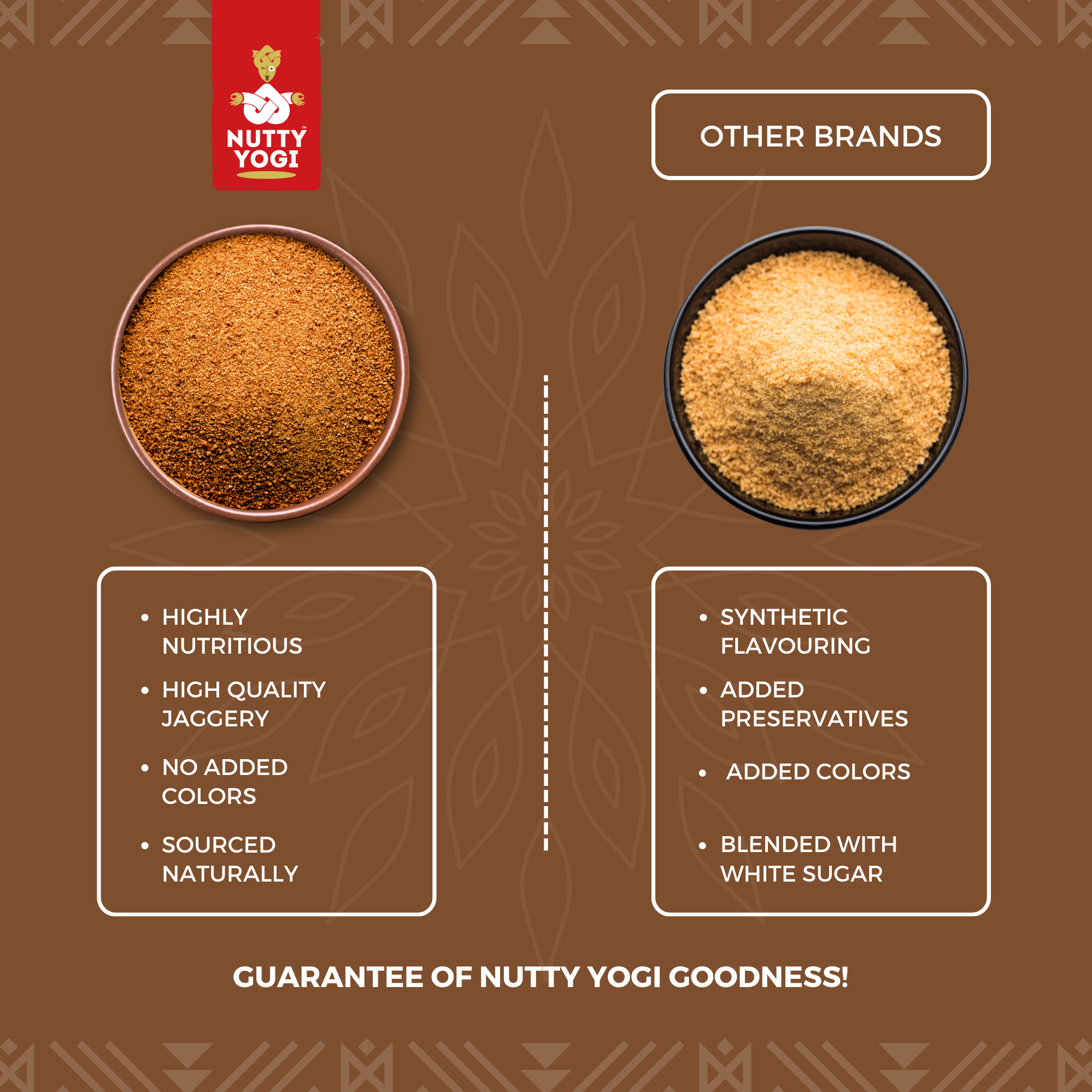 Nutty Yogi Jaggery / Gud 1kg